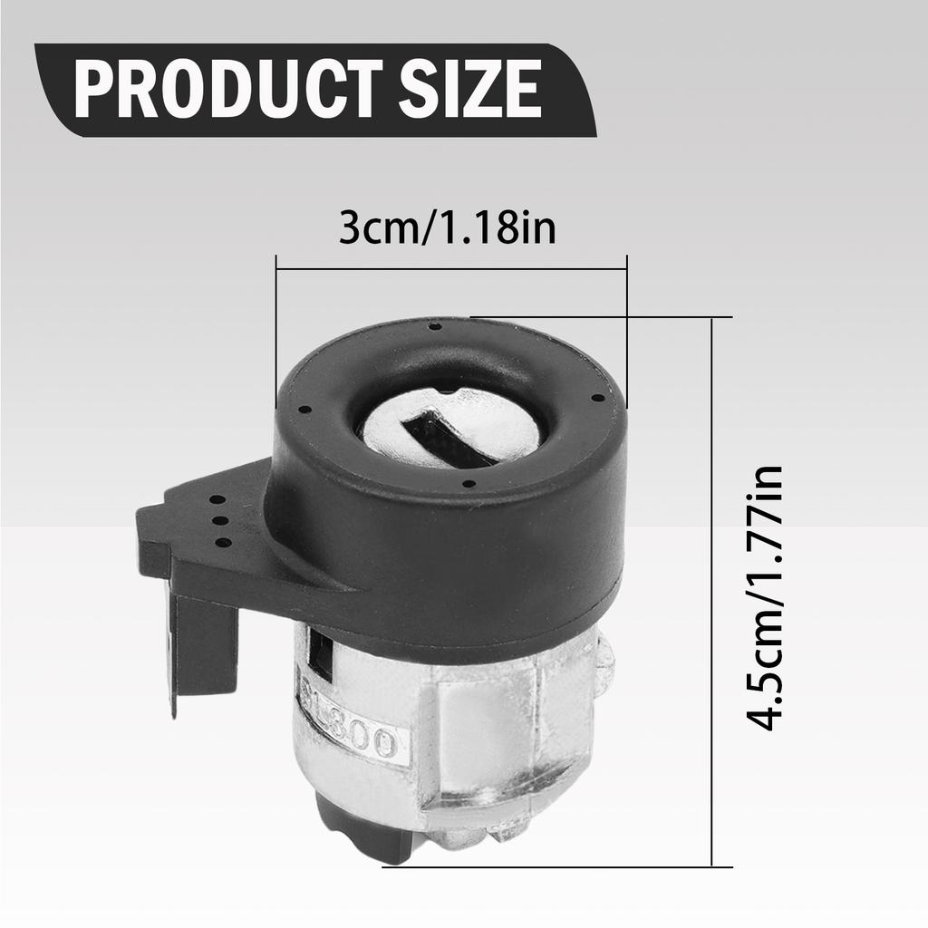 3B0905855C Ignition Lock Cylinder Lock Starter Barrel with 2 Keys FOR Golf IV 1998–2003 New Beetle 1998–2010 Polo 9N 2001-2006