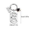 Stainless Steel Keychain European And American 2025 Graduation Season Gift Engraved Metal Key Ring Graduation Classmate Gift
