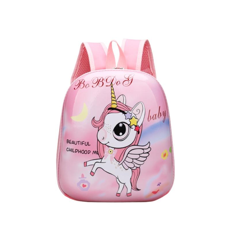 New Cute 3D Cartoon Primary School Students Schoolbags EVA Hard Shell Kindergarten Backpack for Boys and Girls Grades 1-3 Lightweight Portable Satchel
