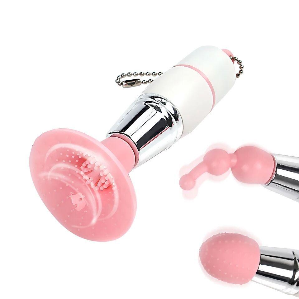 Mini 3 In 1 Vibrator Klitoris Stimulator G-punkt Masturbation Nippel Stimulation Massagegerät Erwachsene Sex Vibrator Spielzeug für Frauen männer