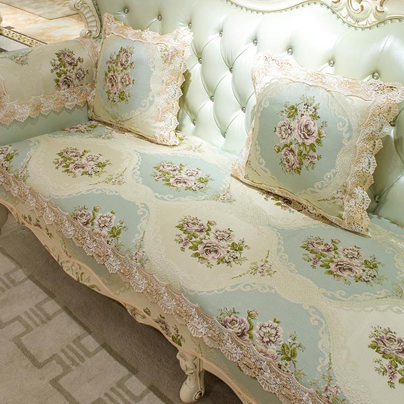 European Sofa Cover Luxury Jacquard Sofa Cushion Living Room Decoration Universal for All Seasons Non-slip Couch Cover Slipcover