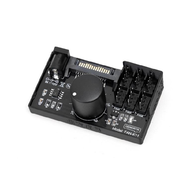 ШИМ-контроллер скорости вентилятора Мощность 4-контактный регулятор вентилятора Для компьютерных систем водяного охлаждения Аксессуары Контроллер вентилятора 1