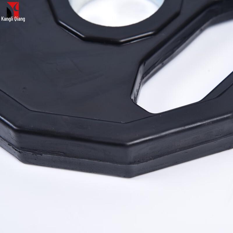 Kangliqiang LP5 Twelve-Sided Hand Grip Rubber Barbell Weight Plate