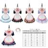 AOTYP Maid Maid Con Short Cat Cat Cute Maid Halloween Costume for Men and Little Sister Maid Large Complete School Photo Size M Outfit, Cosplay, Cafe,