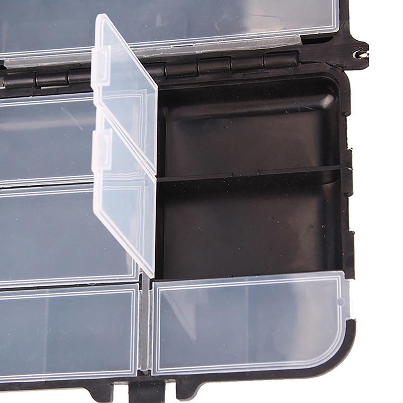 Fishing  Bait Storage Boxes, Portable Double-Sided Hook Organizer Mini