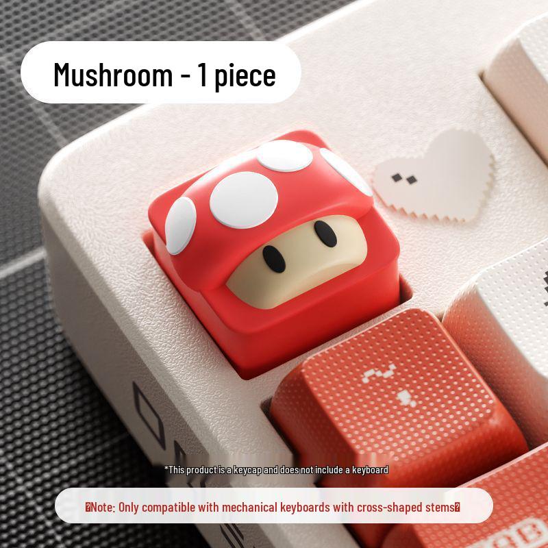 Cute Mario Mechanical Keyboard Keycap – Personalized Creative Design