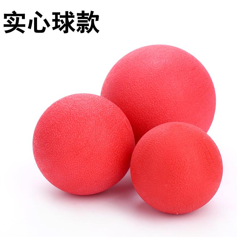 Pet Toys Non-rotten Balls Solid Red Rubber Elastic Ball Bite Resistant Dog Training Balls Pet Training Ball Dog Supplies S size 5cm