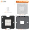 AMAOE BGA Stencil for 2018 iPadPro CPU A12X A12Z Direct Heating Precise Square Hole Reballing Stencil Tin Planting Platform