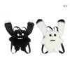 Cute Plush Rabbit Mini Backpack for Girls Small School Bag Phone Purse Kids Birthday Gift