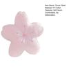 Plush Toy Cherry Blossom Shape Comfortable Touch Full Filling Smell-less Fine Workmanship Cushion No Deformation Kawaii Flower Plush Pillow Household