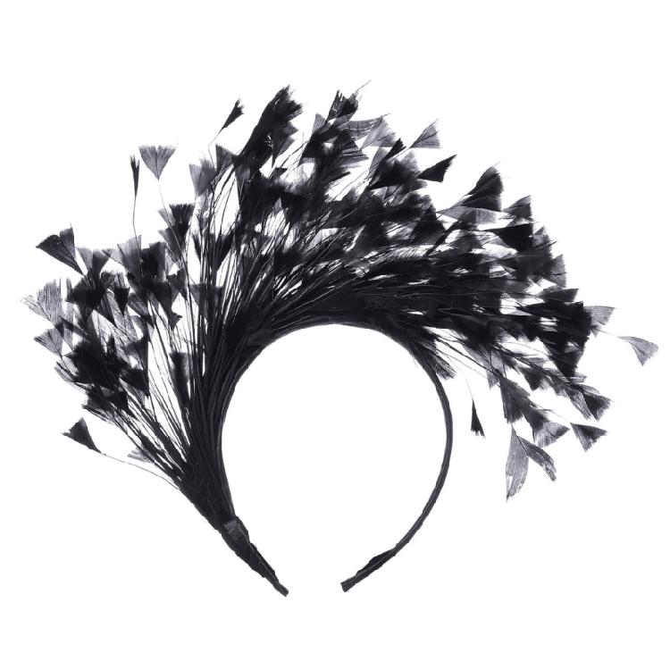 Practical Feather Hairband Hair Decors Headband For Halloween Costume Parties Stage Performances And Cosplay Event