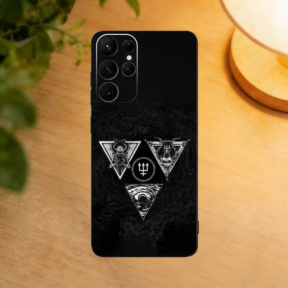 Hail S-Satan  Phone Case For Samsung S25,24,21,22,23,30,Ultra,20,Plus,Fe,Lite,Note Soft Black Cover