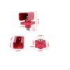 DoubleHead Connector Molded Insulating Body 100A Terminal Metal Hardware Red