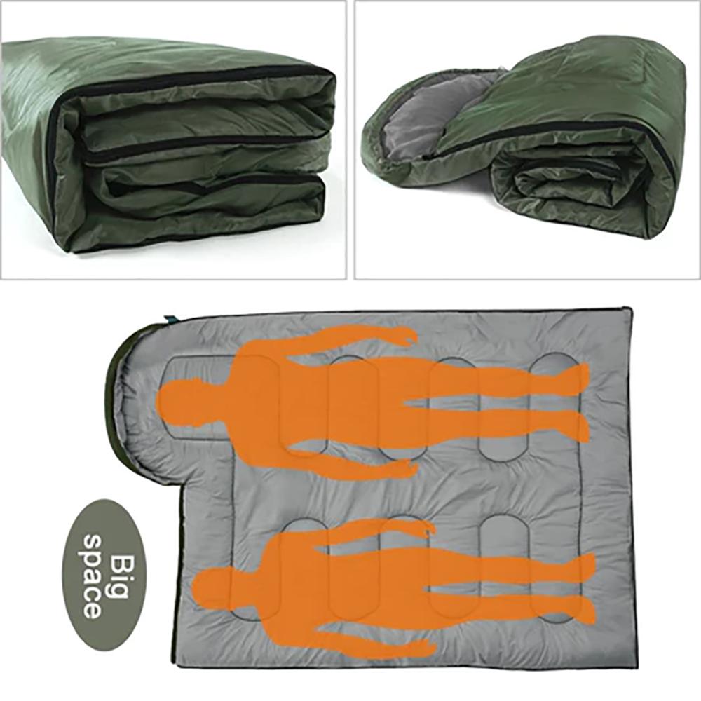 Thick Camping Sleeping Bag Lightweight Outdoor Travel Bag High Quality Envelope Sleeping Bag