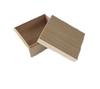Small Natural Wood Rectangle Storage Boxes with Laser Engraved Logo for Jewelry Gift Packaging Storage