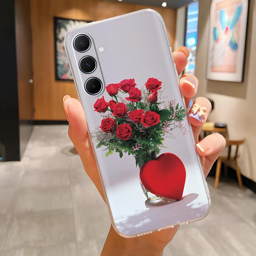 For Samsung A36 Cases Silicon Soft Phone Cover For Samsung Galaxy A36 5G GalaxyA36 Transparent TPU Back Coque Capa Fundas marble