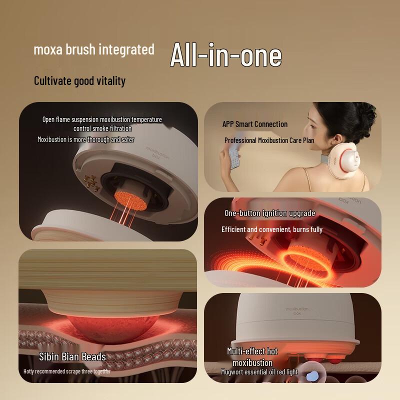 Breo A3 Smart Electronic Moxibustion & Cupping Device