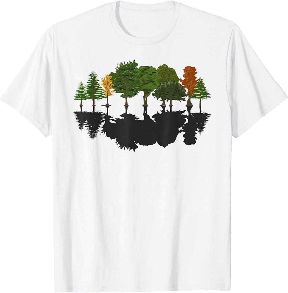 Outdoors Trees Wildlife Reflection Forest Nature TShirt Unisex T-Shirt L
