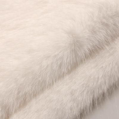 50x180cm Thickend Faux Fox Long Hair Plush Fabric for Coats Collar Toys Carpet For Diy Sewing Plain Soft Warm Fur Cloth