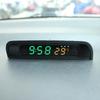 Solar Car Digital Clock Thermometer Dual Color Display Smart Switch High Precision LED Digital Clock Dashboard  Watch Accessorie