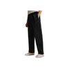 Li-Ning Comfortable Breathable Straight Leg Knitted Sports Pants Men Bottoms Black AKLV133-2