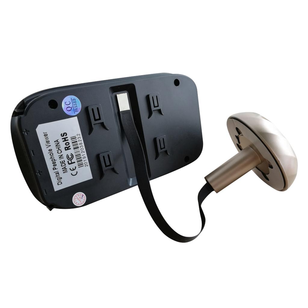 Digital Door Viewer Peephole Door Camera Doorbell 2.8-inch LCD Screen Night Vision Photo Shooting Digital Door Monitoring