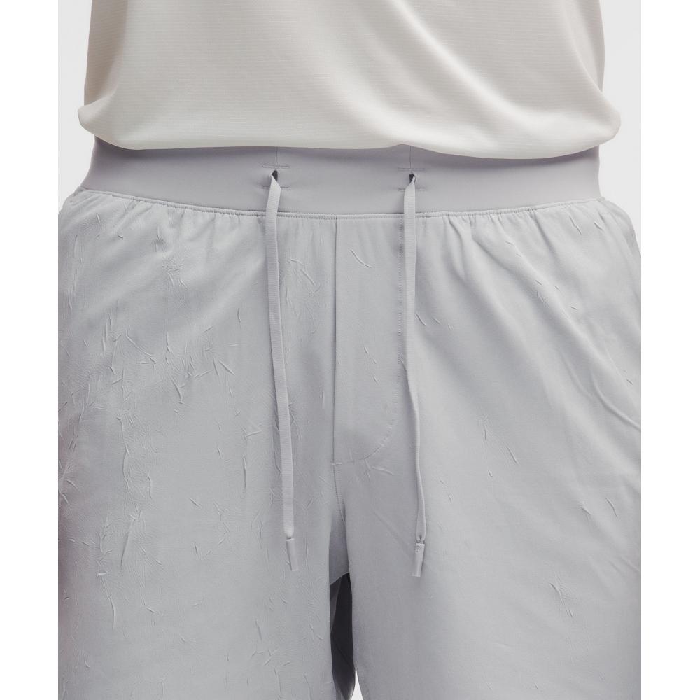 Lululemon Zeroed In lInerless crInkle Texture Short 7  Silver Drop