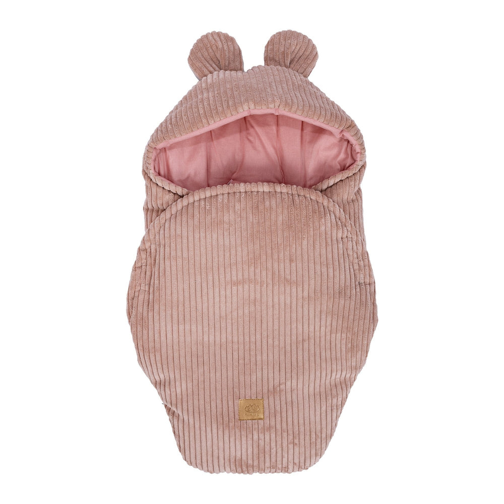Baby Swaddle with Teddy Bear Ears - Aesthetic