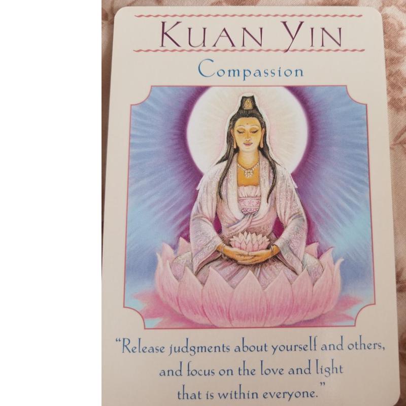 Goddess Guidance Oracle Cards 44 Piece Predicting Fate Divination Future Tarot Card Playing Cards Mysterious Xmas Gift