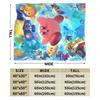 Cartoon K-Kirbys Blankets Coral Fleece Plush Print  Breathable Warm Throw Blankets for Bed Office Bedspreads
