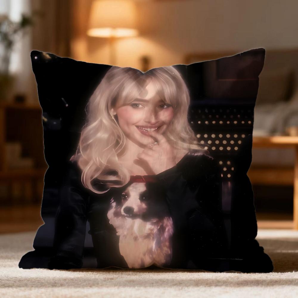 Fashion S-Ssabrina Carpentered Cushion Cover Soft Washable Pillow Case Multi-Scene for Couch Bed Travel Office Use
