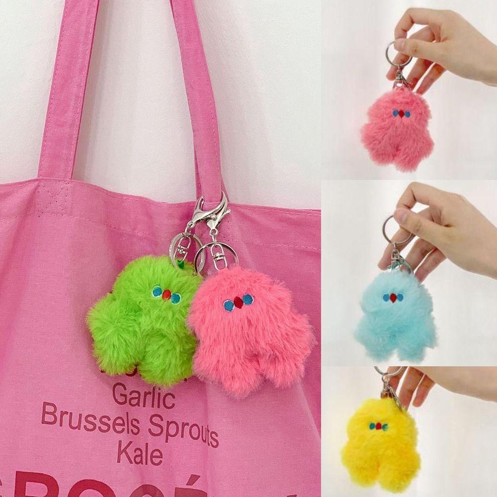 

Аксессуары для сумок Плюшевая кукла Брелок для сумки Украшение для сумки Брелок для сумок Кукла кавайи Металлический брелок зелёный