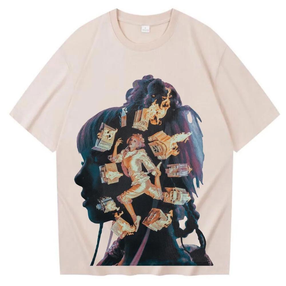 

Summer Fashion Trendy Melaniemartinez Hades Album 2026 Tshirt Unisex Women Harajuku Short Sleeve Oneck Casual Streetwear Shirt 4XL