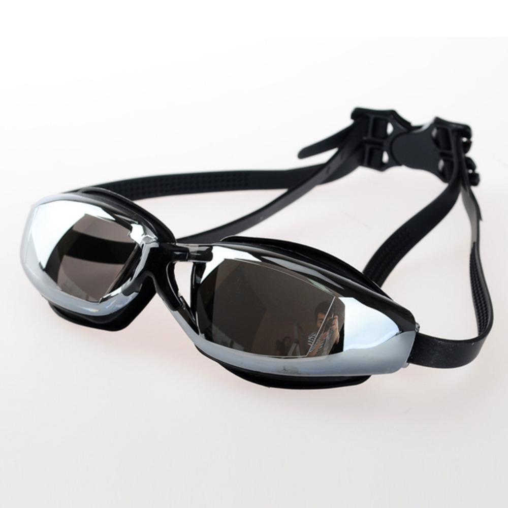 Liquid silicone swimming electroplating swimming goggles waterproof