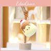 Burger Fries Chicken Leg Cake Keychain Backpack Pendant Decorated Plush Doll