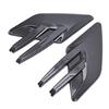 2Pcs Car Front Side Vent Trim Carbon Fiber Style Mudguard Air Wing Vent Trim Decoration Sporty Spoiler for Cars Trucks
