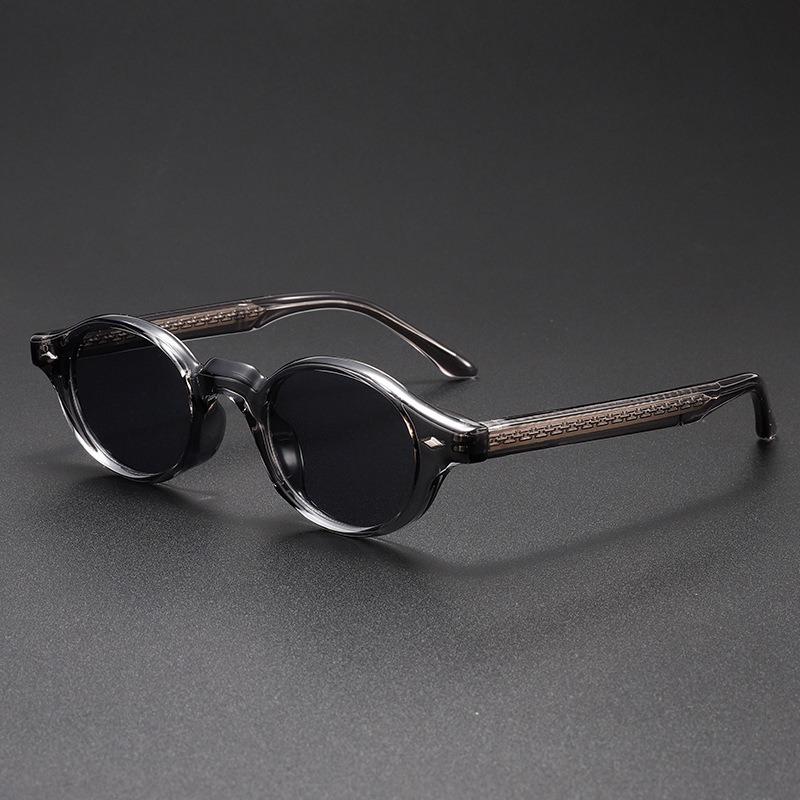 

Vintage Rivet Punk Oval Sunglasses Women For Men Male 2025 New Popular Sun Glasses Outdoor Driving Luxury Brand Designer Shades