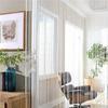 Luxury Glitter String Door Curtain Beads Room Dividers Beaded Fringe Polyester Fabric Shiny Tassel Line Curtains Window Panel Valance Wedding DIY