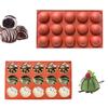 Silicone Chocolate Sphere Mold Multi-Hole Half Ball Molds Hemisphere Shape Cake Mousse Dessert Baking Mold