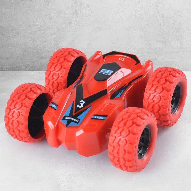 Children's Toy Car Fun Double-sided Car Inertial Safety Anti-collision Anti-fall Kid's Anti-fall Model Sliding Off-road Vehicle
