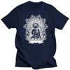 Mens Black Om Aum Yoga Buddha Chakra Meditation India Hobo Boho Peace T-shirt Summer Men'S fashion Tee,Comfortable t shirt
