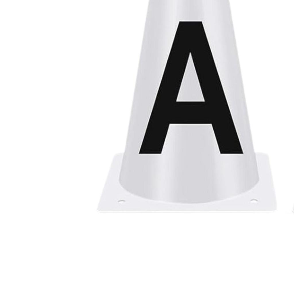 8 Pieces Dressage Cones Stable Sturdy Events Equipment,Sports Easy to Set up Comprehensive