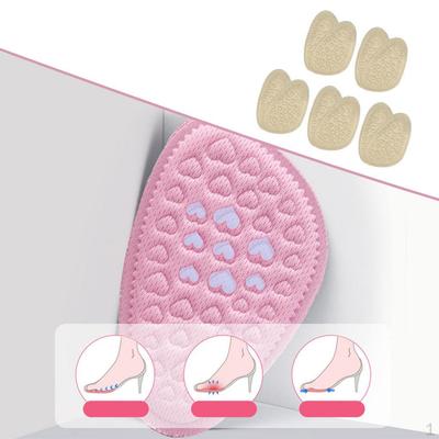 5 Pairefoot Insoles Unisex Comfortable Breathable Cushion Shoe Inserts Pad Anti-Slip Relieve