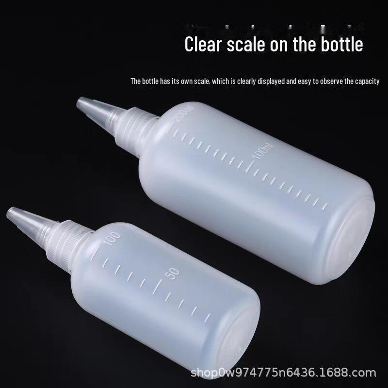 20/30/50ml Plastic Pointed Mouth Squeeze Bottles for Pigment Ink and Color Mixing