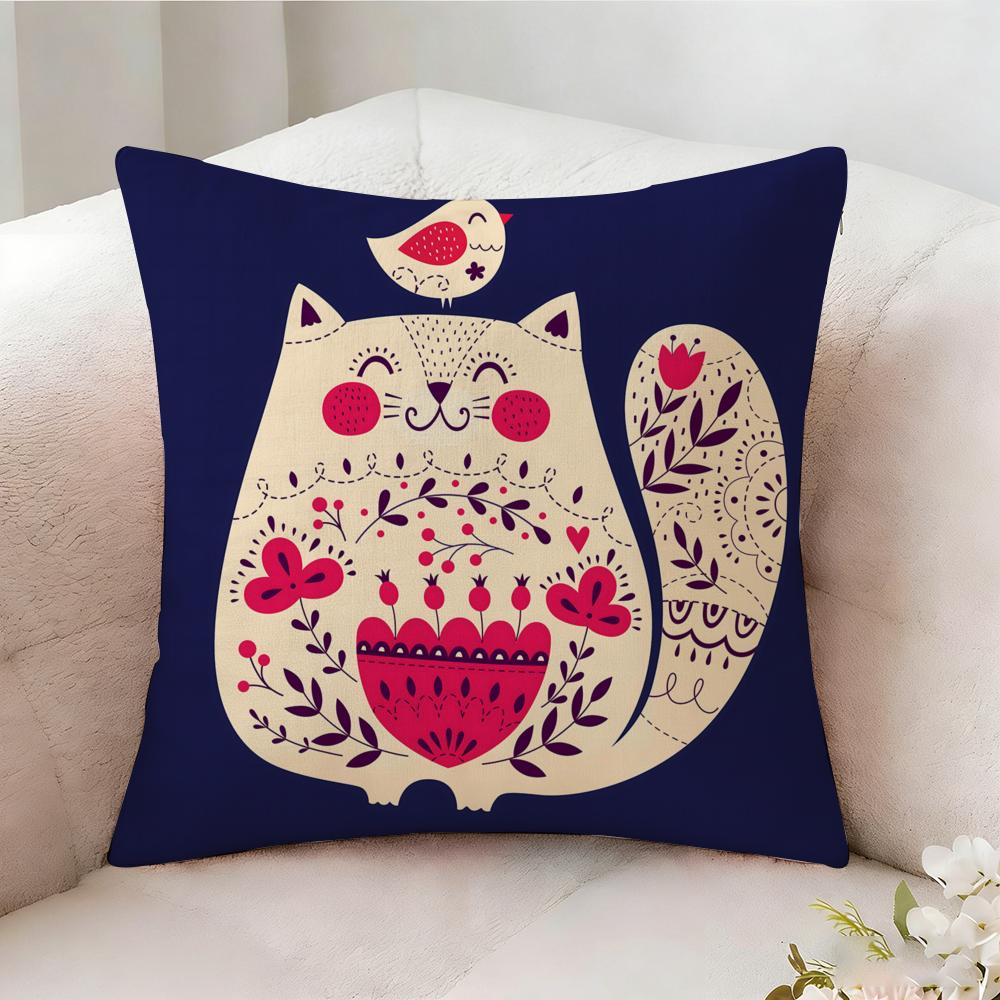 Abstract Natural Animal Prints Pillow Case Pillowcase Doublesided Printed Sofa Cushion Bedroom Headboard Pillow
