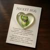 Frog Pocket Hug with Gift Card Frog Again The Machine Protest Pocket Hug Token Emotional Support Frog with Inspirational Cards Keepsake Gift