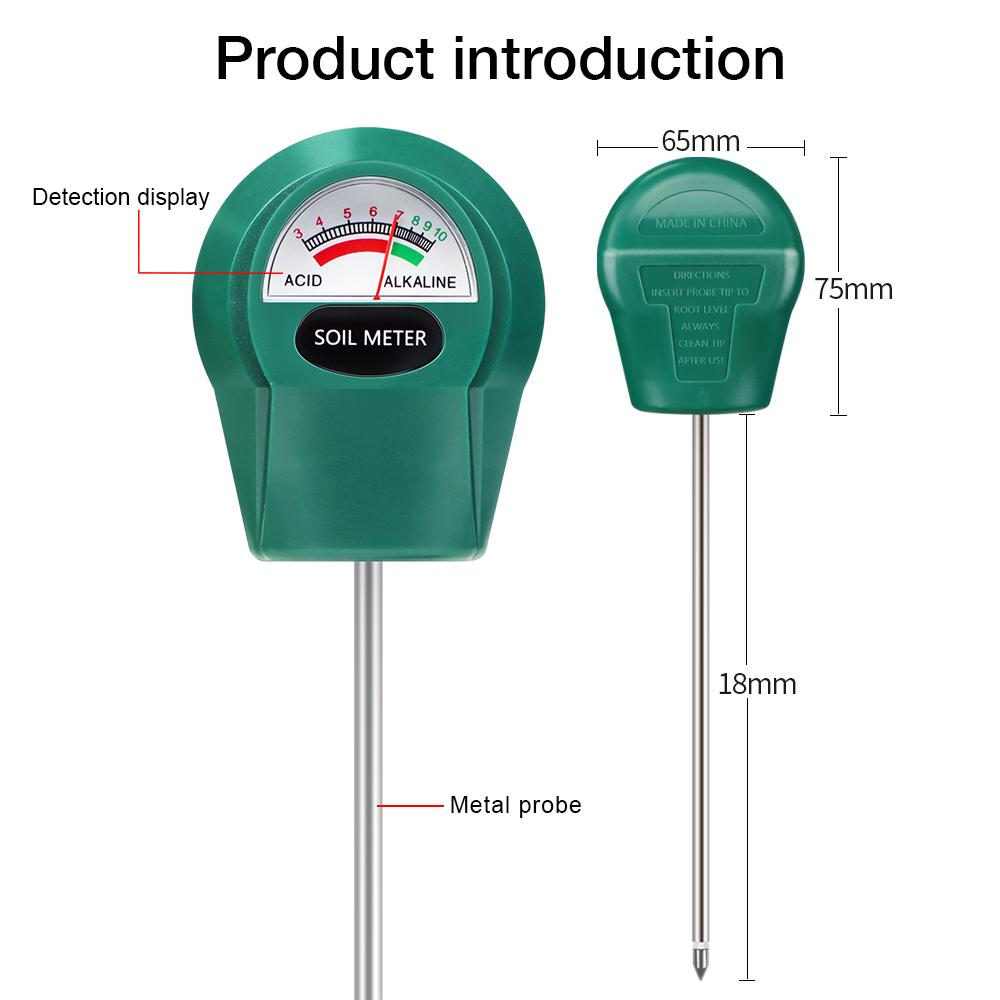 Soil Tester PH Meter Moisture Meter Soil Fertility Meter Plant Growth Environment Monitoring For Garden Farm House Plant