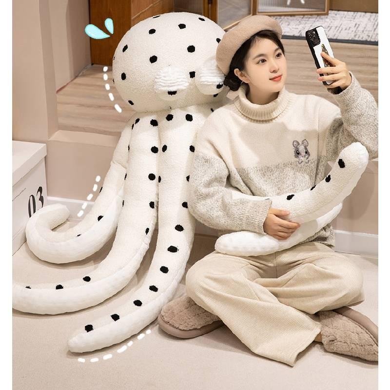 Octopus Plush Dot Toy Cute Ocean Creature Dolls Cartoon Kids Gifts Birthday