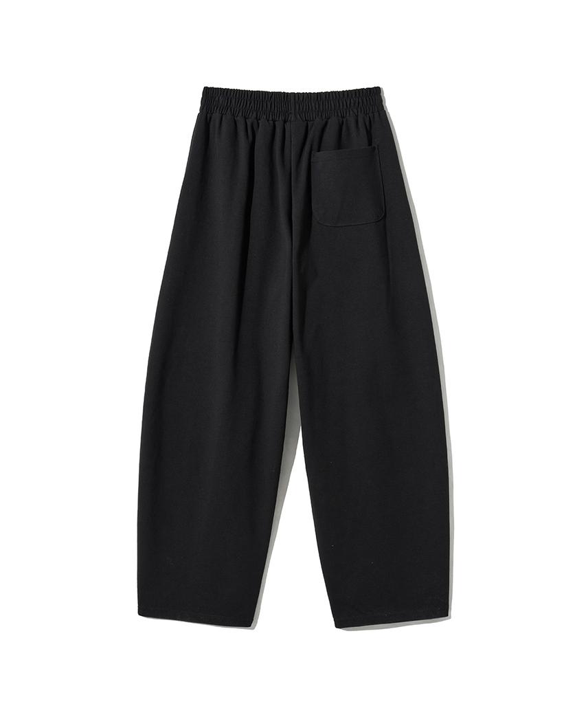 GAKKAI UNIONS Fade Star Sweat Balloon Pants Black