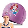 Silicone Durable Swimming Caps PU Coated Pool Bathing Hats Kids Swimming Cap  Boys